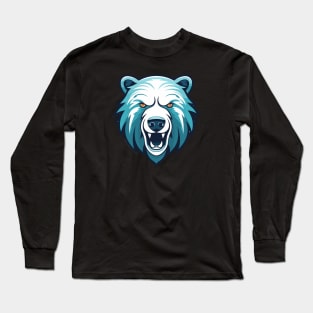 Polar Bear Vector Long Sleeve T-Shirt